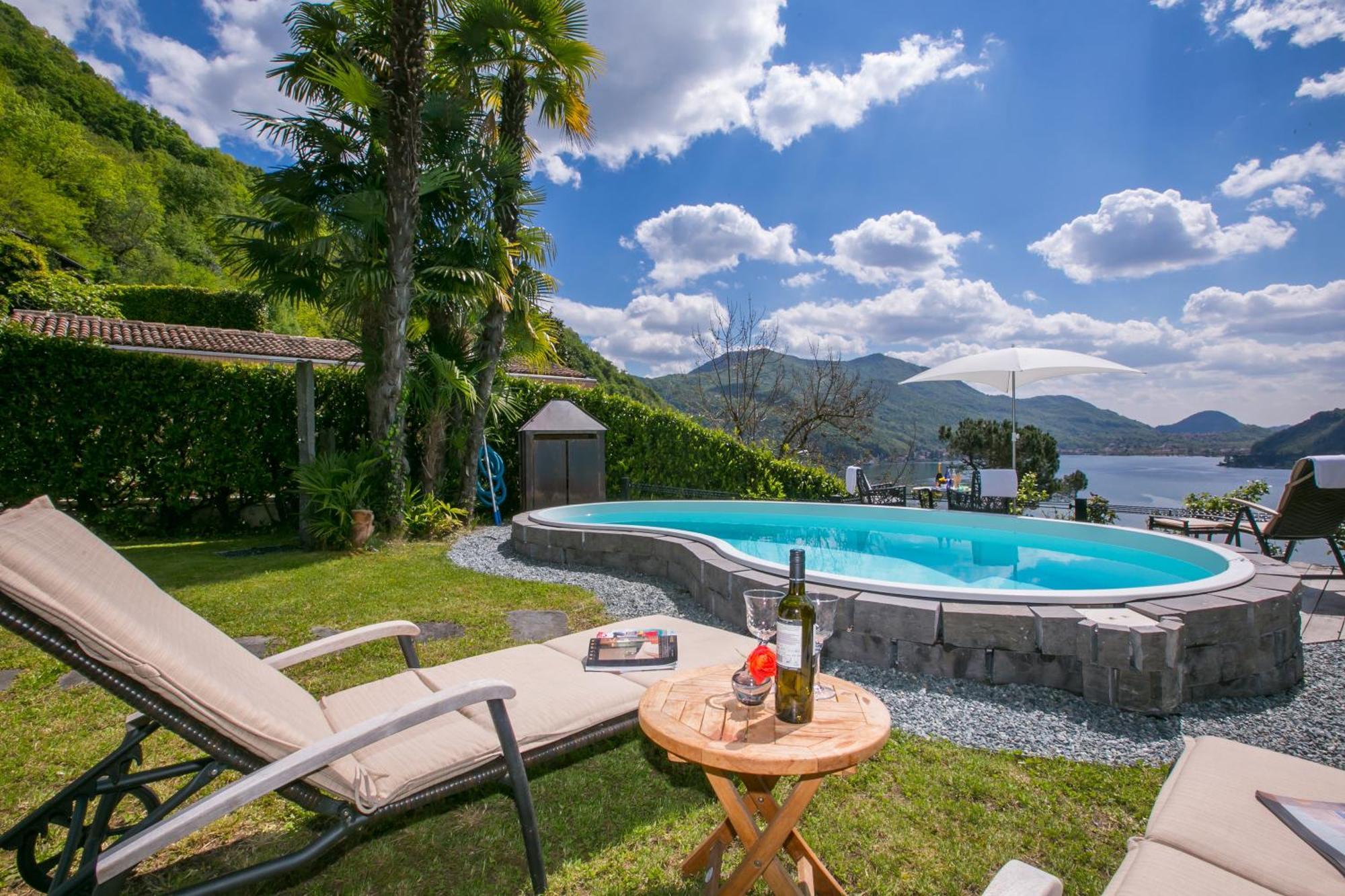Morcote Magic View - Happy Rentals Buitenkant foto