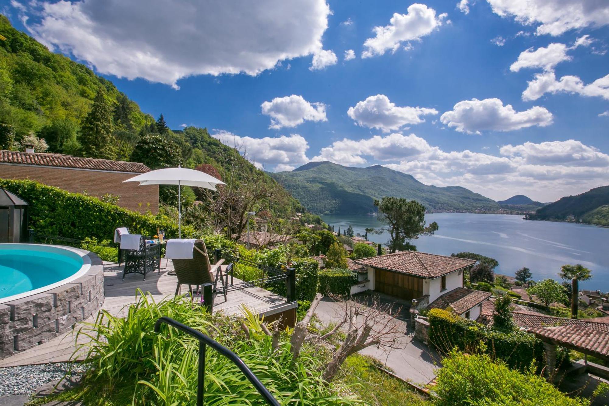 Morcote Magic View - Happy Rentals Buitenkant foto