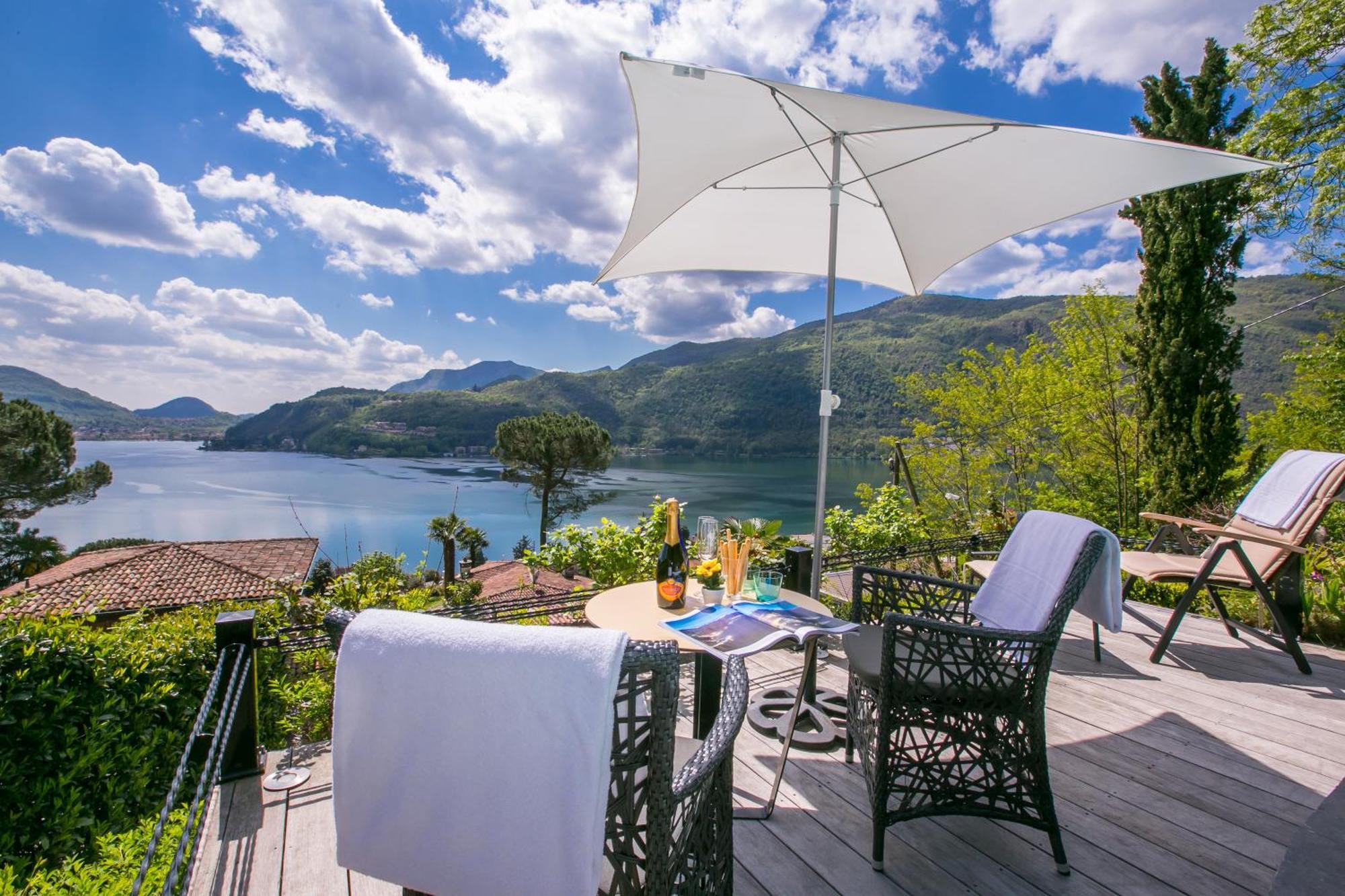 Morcote Magic View - Happy Rentals Buitenkant foto