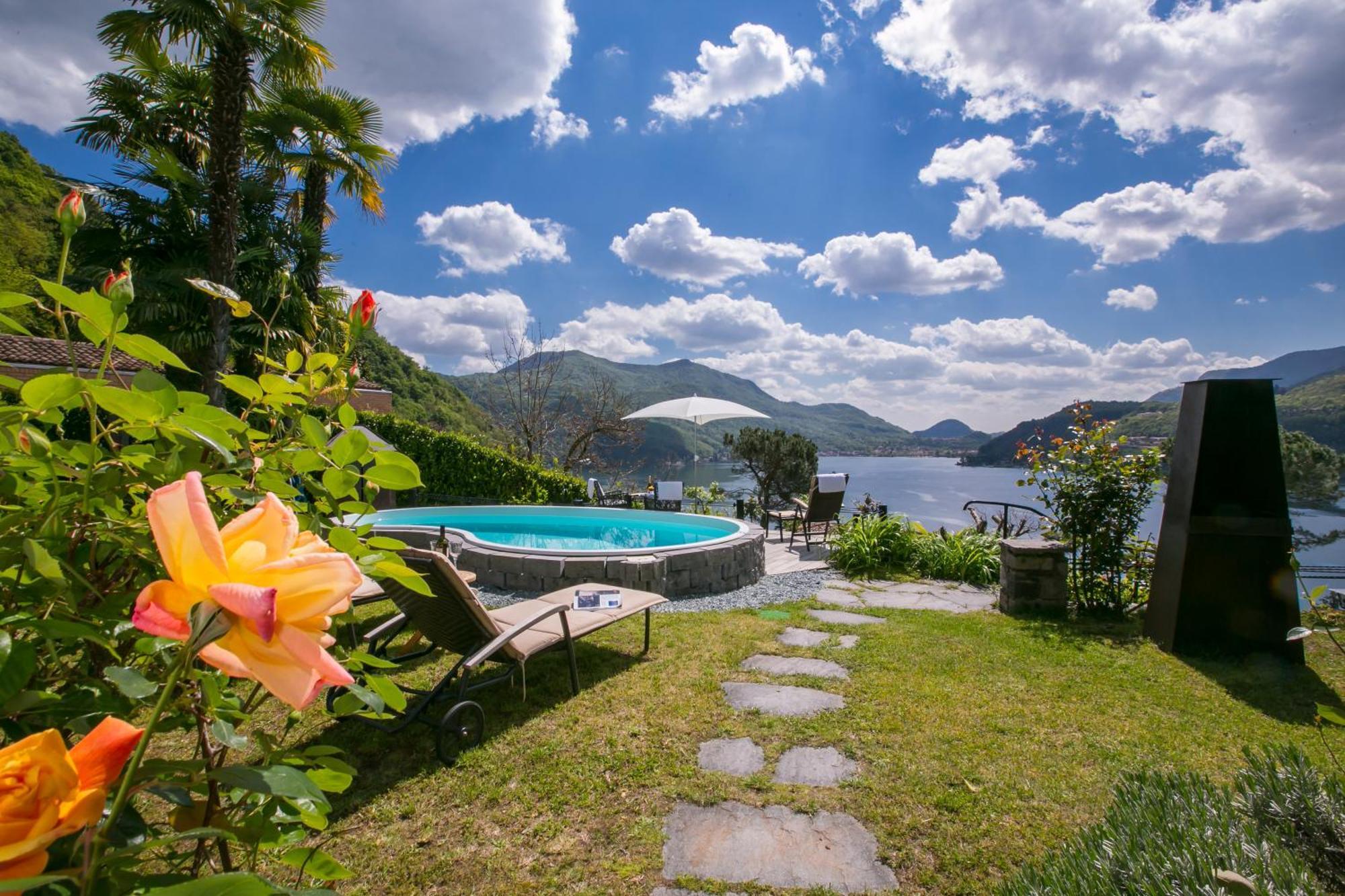 Morcote Magic View - Happy Rentals Buitenkant foto